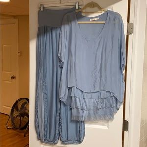 Made in Italy silk set